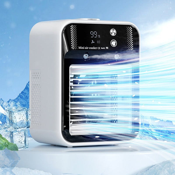 Sakerplus® Portable 3-In-1 Cooling Fan with 2-Speed Mist