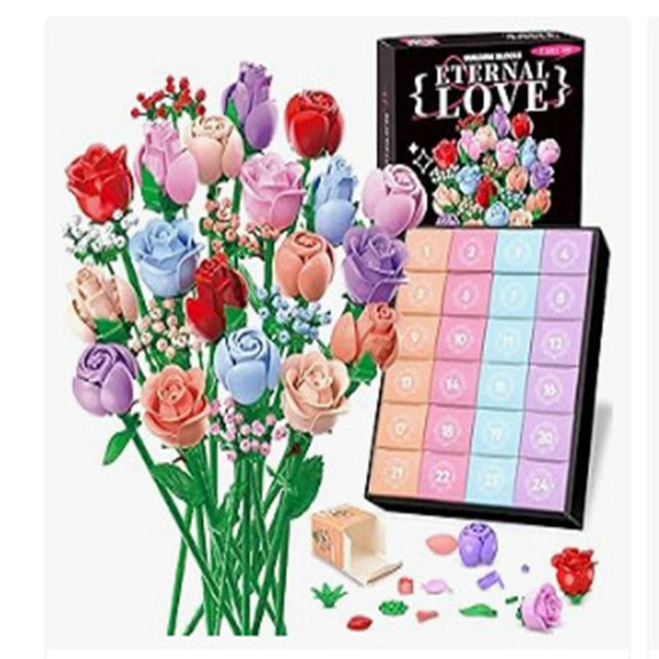 Sakerplus® Christmas Flower Bouquet Advent Calendar