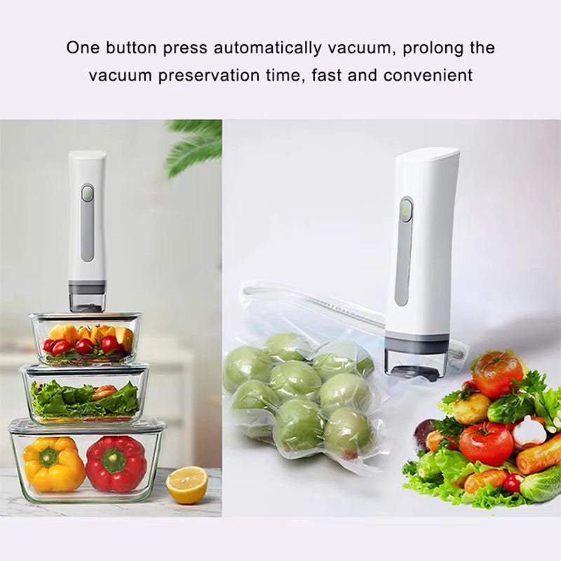 Sakerplus Vacuum Sealer with Reusable Bags