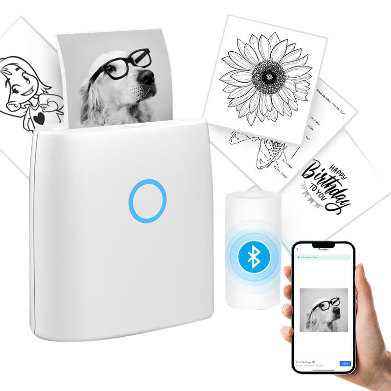 Saker Mini Portable Thermal Printer