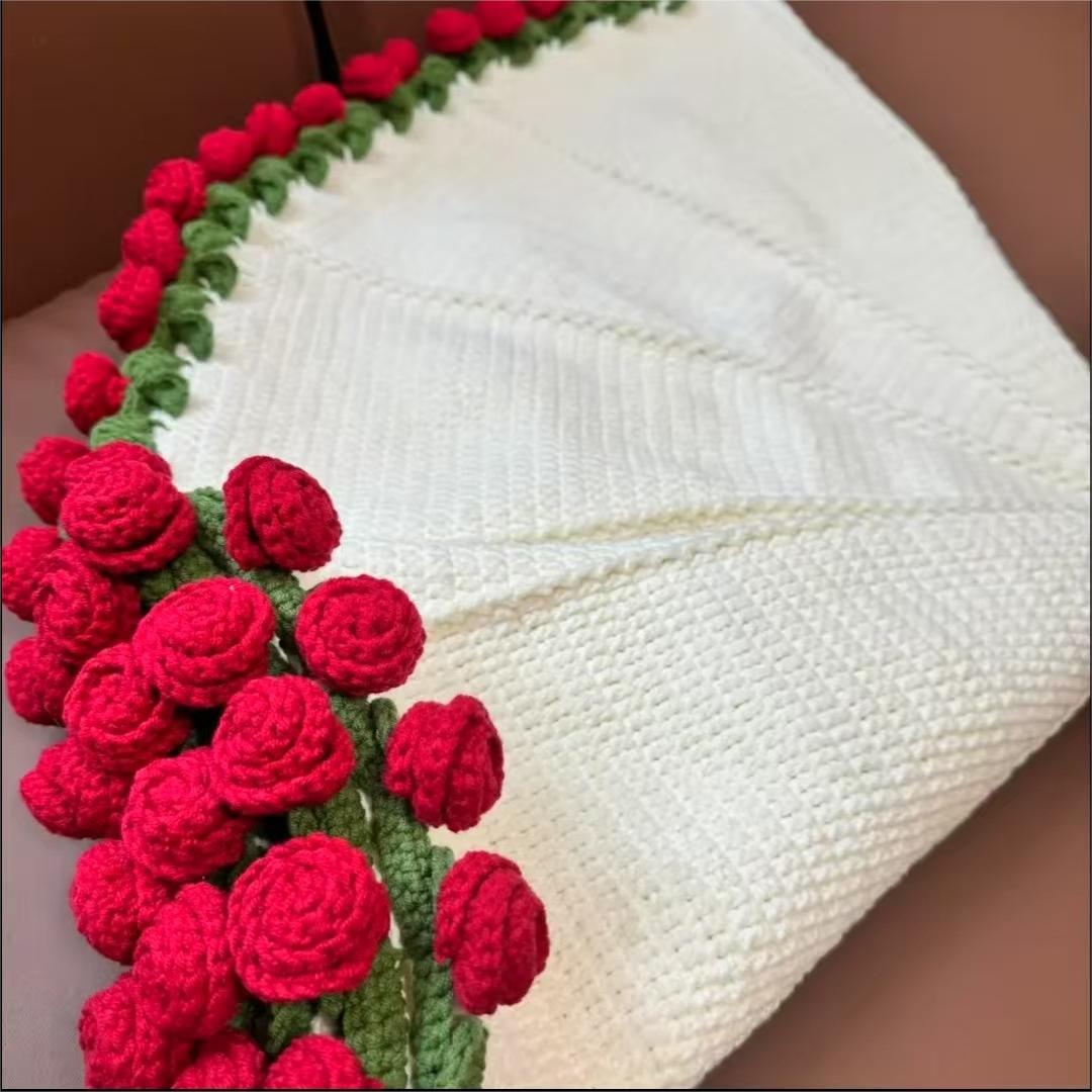 Sakerplus Rose Bouquet Blanket
