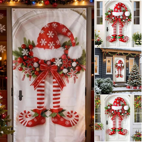 Sakerplus® Christmas Door Banner