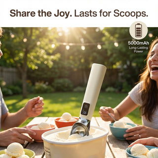 Sakerplus® Rechargeable Electric Heated Ice Cream Scoop