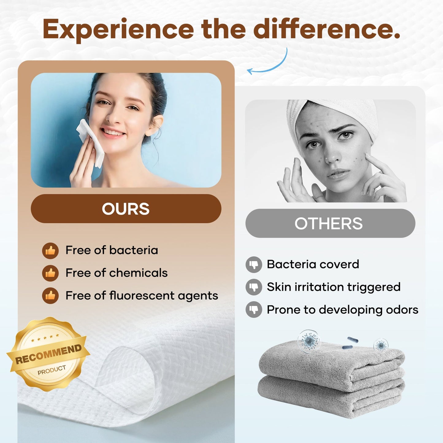 Rovia Disposable Face Towels