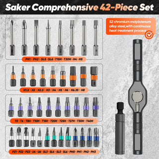 Saker 42 in 1 Magnetic Screwdriver Set