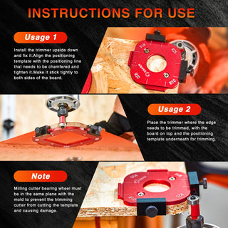 SAKER® 4 In 1 Arc Angle Positioning Template