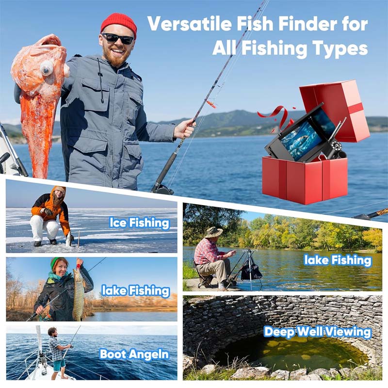 Sakerplus Underwater Fishing Camera