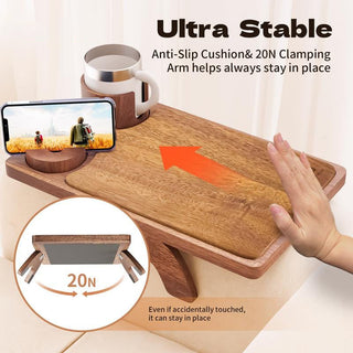 Sakerplus® 4-in-1 Couch Arm Table