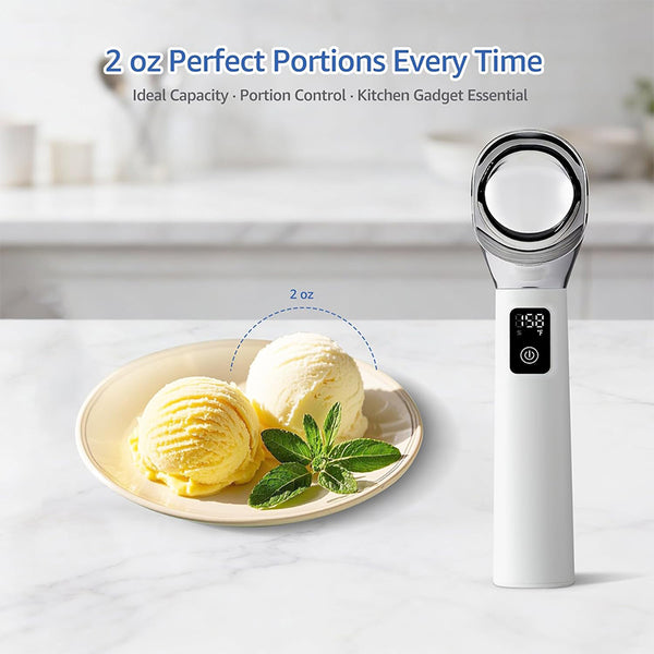Sakerplus® Rechargeable Electric Heated Ice Cream Scoop