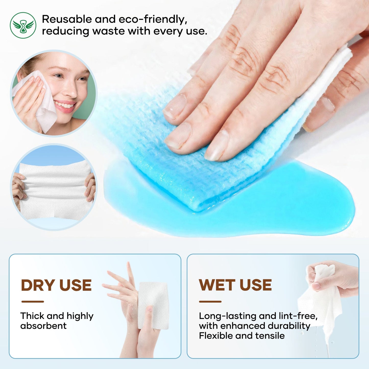 Rovia Disposable Face Towels