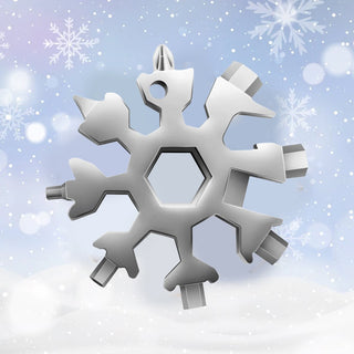 Sakerplus® 18-in-1 Stainless Steel Snowflakes Multi-tool