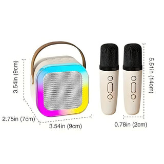 Sakerplus® Mini Karaoke Machine For Kids And Adults