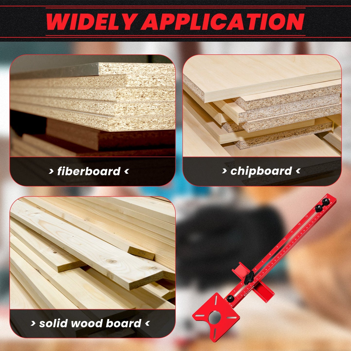 SAKER® 4 in 1 Router Milling Groove Bracket