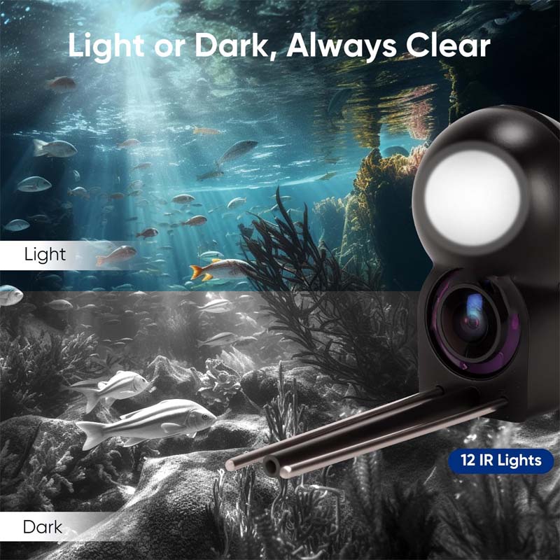Sakerplus Underwater Fishing Camera