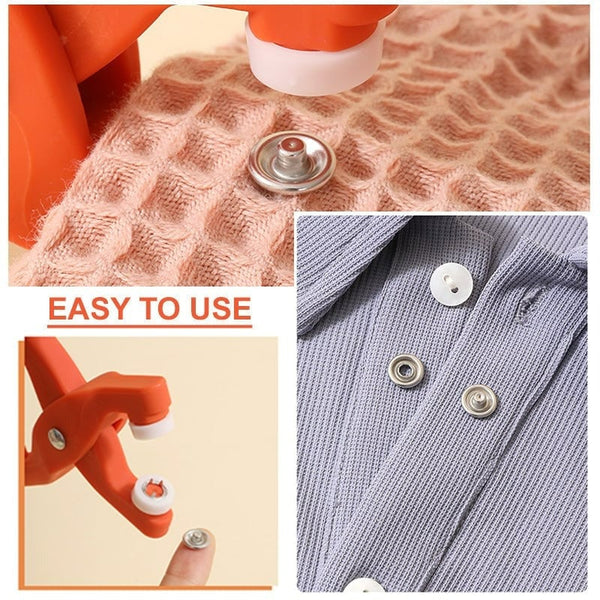 Sakerplus® Metal Snap Fastener Tool Set