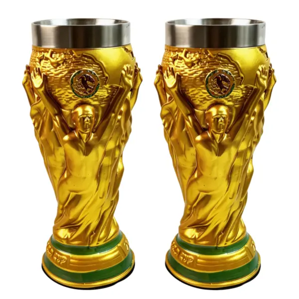 Sakerplus® Summer Soccer Trophy Cup Collectible