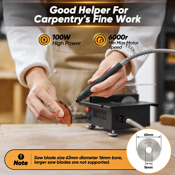 Sakerplus® Mini Multi-Functional Table Saw