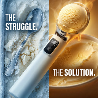 Sakerplus® Rechargeable Electric Heated Ice Cream Scoop