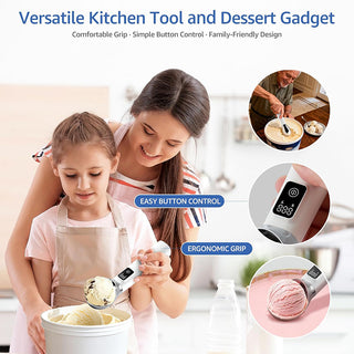 Sakerplus® Rechargeable Electric Heated Ice Cream Scoop
