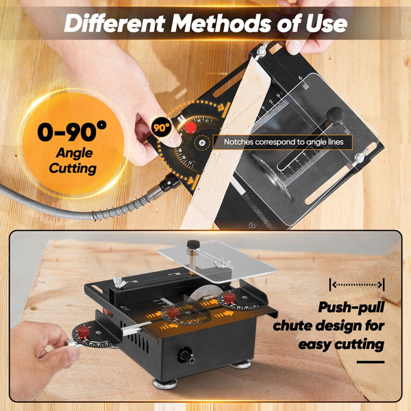 Sakerplus® Mini Multi-Functional Table Saw