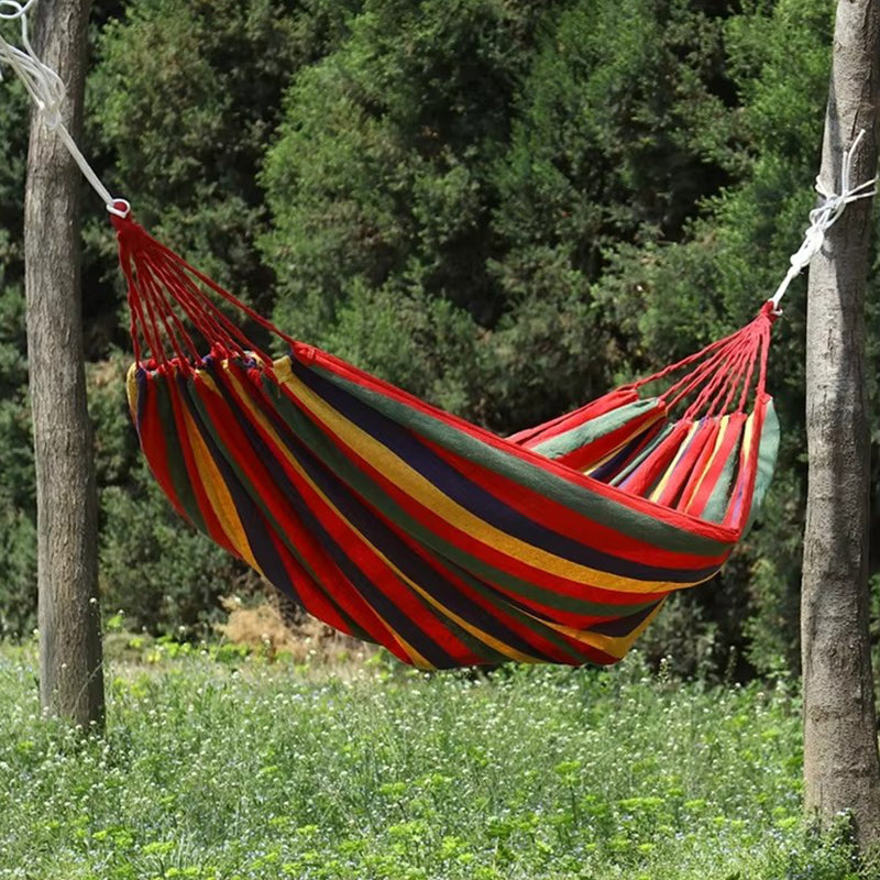 Sakerplus Brazilian Double Hammock with Ropes