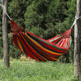 Sakerplus Brazilian Double Hammock with Ropes
