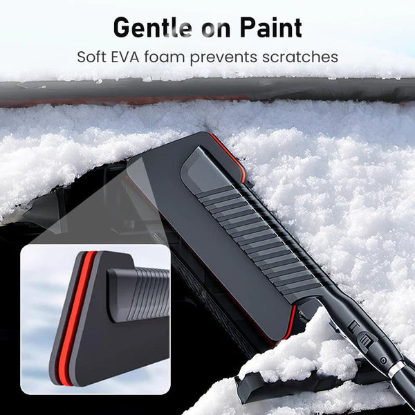 Sakerplus® Extendable Car Snow And Ice Scraper