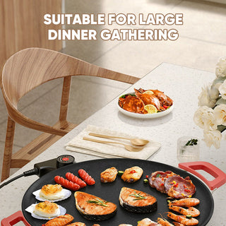 Sakerplus® Electric Grill Comal Electrico Lefse Griddle