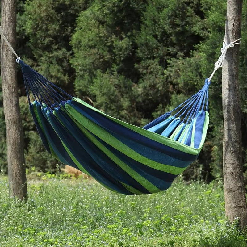 Sakerplus Brazilian Double Hammock with Ropes