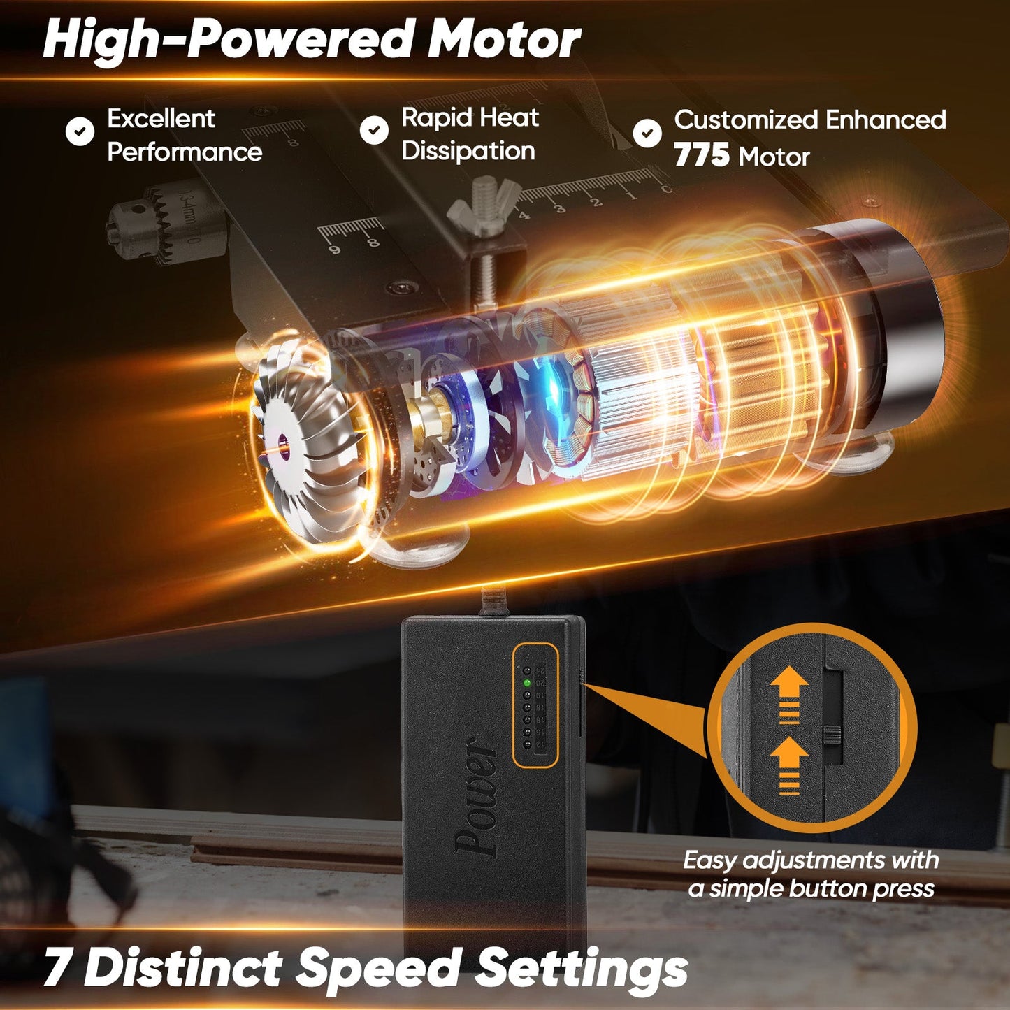 Sakerplus® Mini Multifunctional Table Saw