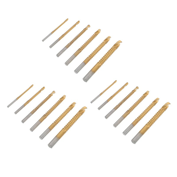Sakerplus® Multi Material Spiral Drill Bit Set