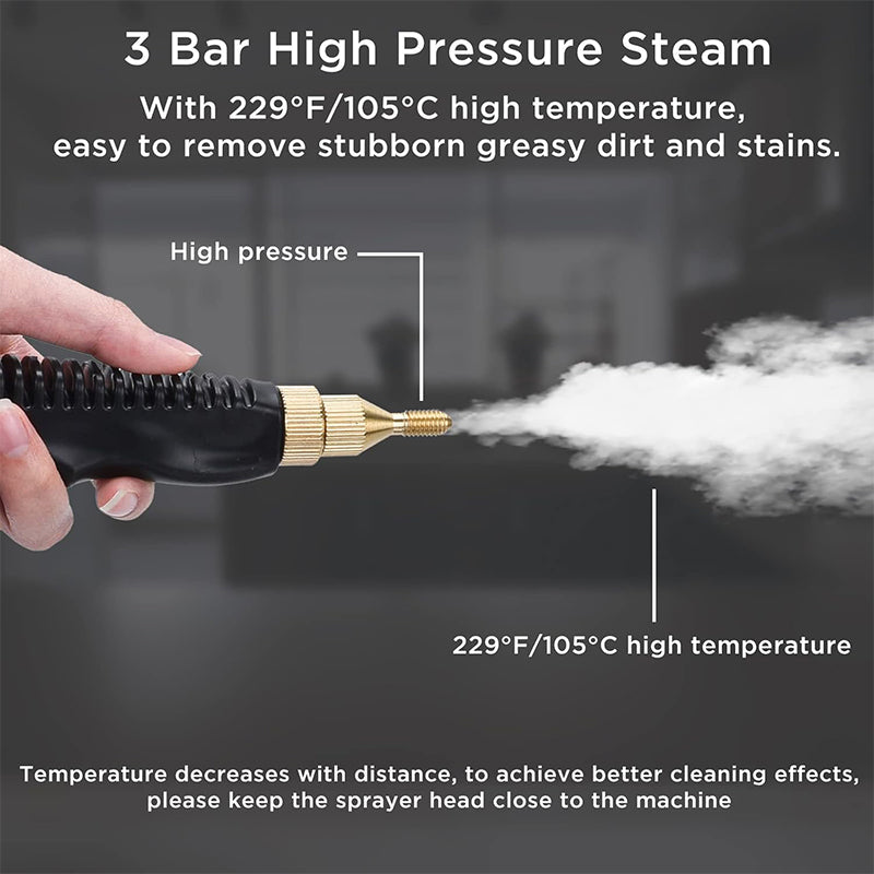 Sakerplus® Handheld Steam Cleaner