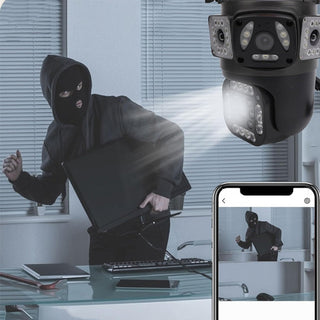 Sakerplus Triple View Security Camera