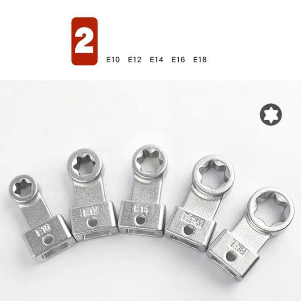 Sakerplus® 15Pcs Universal Belt Tensioner Pulley Tool Kit