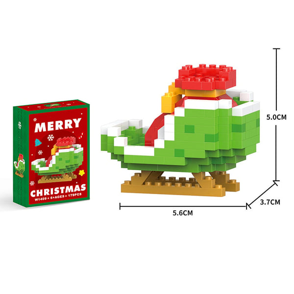 Sakerplus® Mini Christmas Building Blocks Set