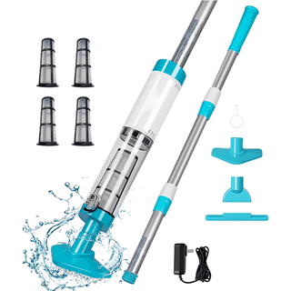 Sakerplus® Cordless Rechargeable Powerful Motor Swimming Pool Vacuum Cleaner - AU