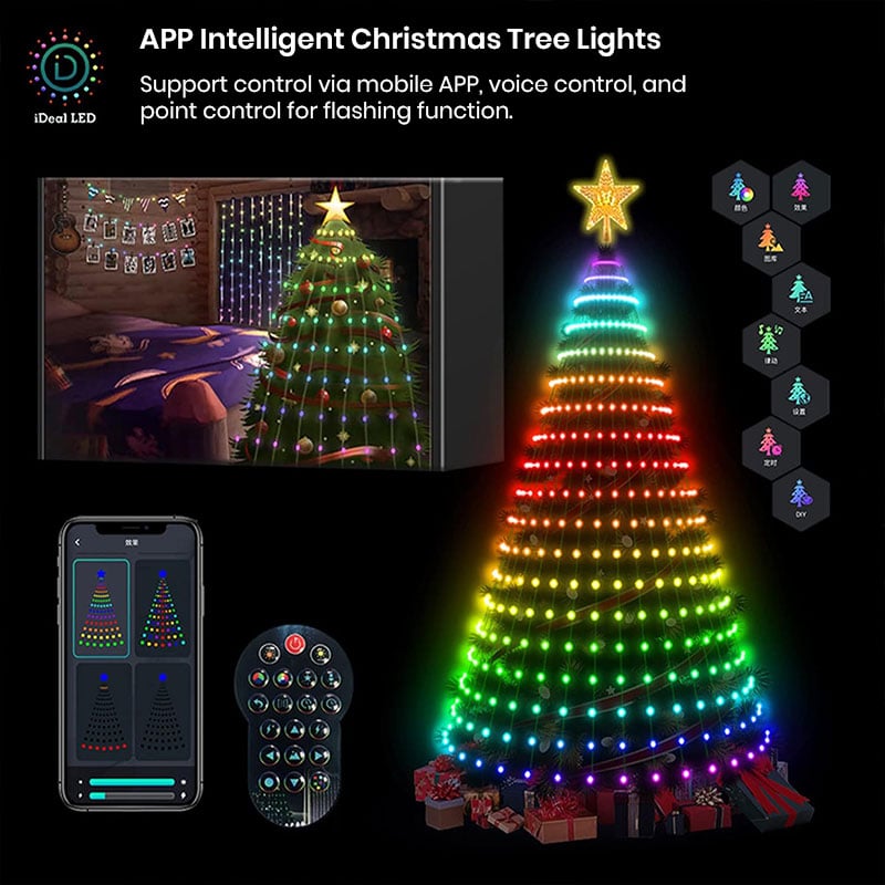 Sakerplus® DIY LED Christmas Tree Lights