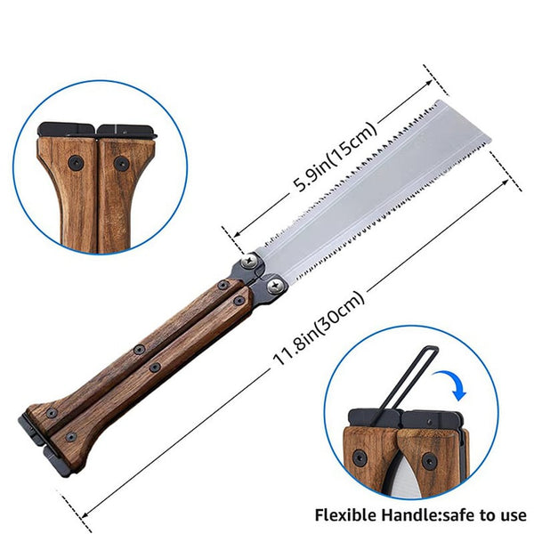 Sakerplus® Portable Foldable Double-sided Saw