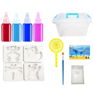 Sakerplus Magic Water ELF, Children Handmade Aqua Gel Sensory Toy Set