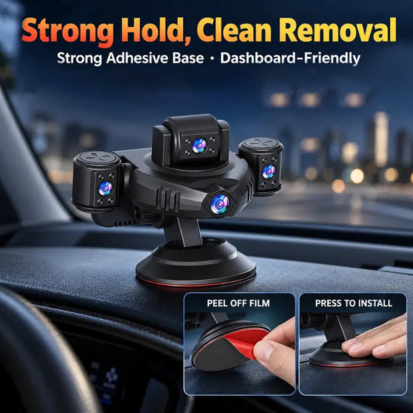 Sakerplus® Panoramic Dash Camera With Night Vision