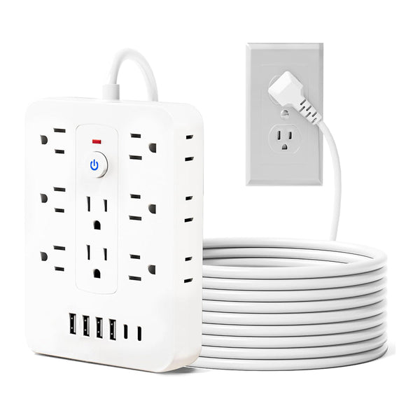 Sakerplus® 20-in-1 Surge Protector Power Strip