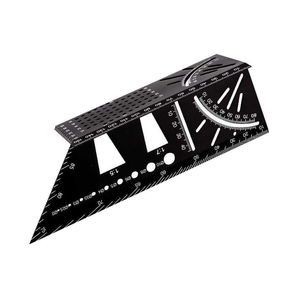 Saker® 3D Mitre 45 90 Degree Angle Measuring Ruler Marking Gauge Carpenter's Tool