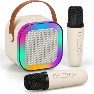 SAKER Portable Wireless Karaoke Speaker with Microphone