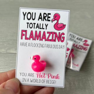 Saker Mini Flamingo Gift Bag