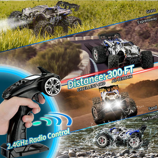 Saker 1:16 Full-Scale Four-Wheel-Drive High-Speed Off-Road Vehicle with Dynamic Running Lights