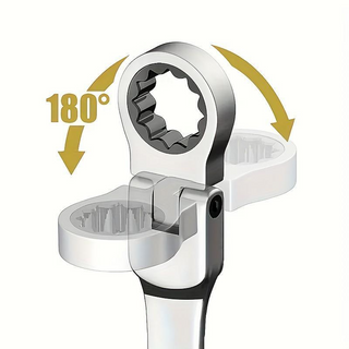 SAKER Flexible Head Ratchet Wrench Set