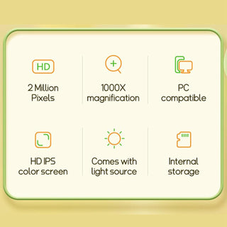 Saker Portable Handheld Microscope for Children