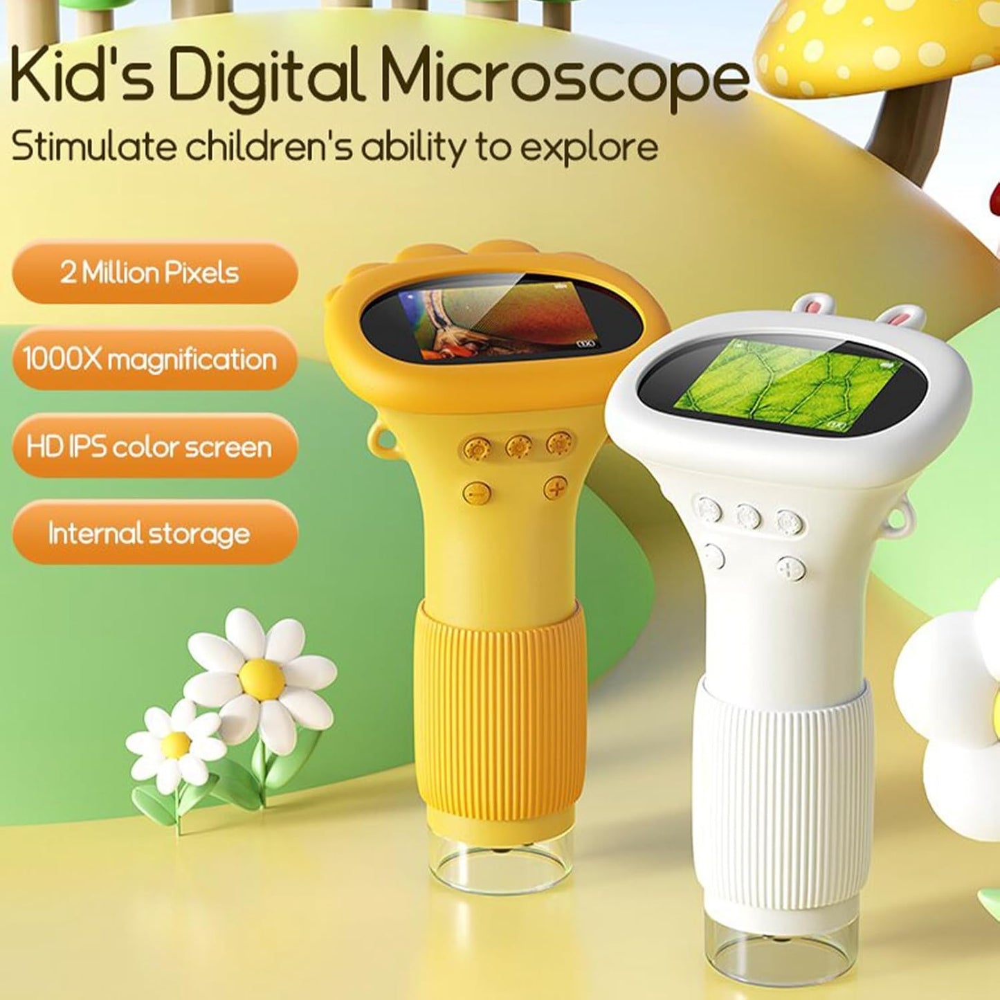 Saker Portable Handheld Microscope for Children