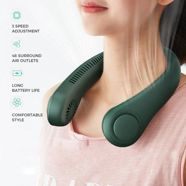 Sakerplus® New Portable Neck Fan