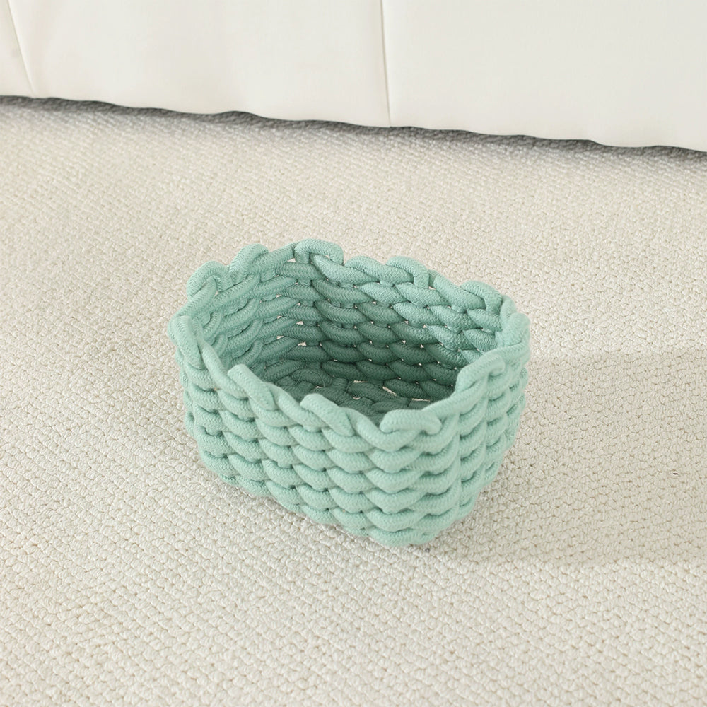 Sakerplus® Macrame Woven Storage Basket Set